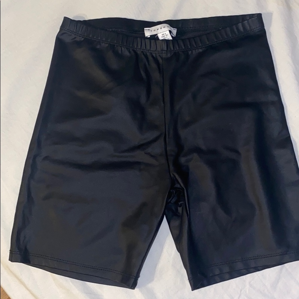 Topshop biker shorts